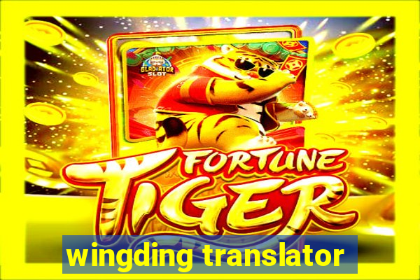 wingding translator